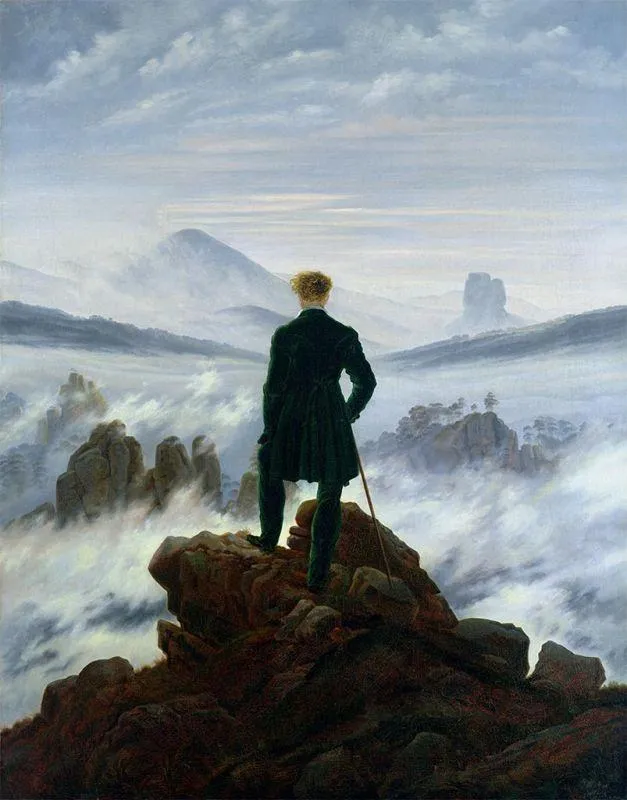 A Wanderer Above A Sea Of Mist